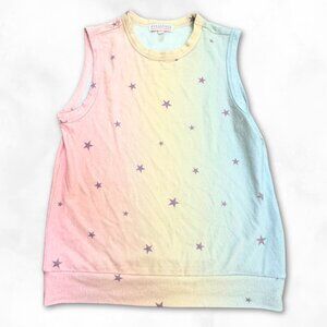 ⭐ PJ Salvage Ombre Star Print Sleeveless Tank Top Pullover – Size XS